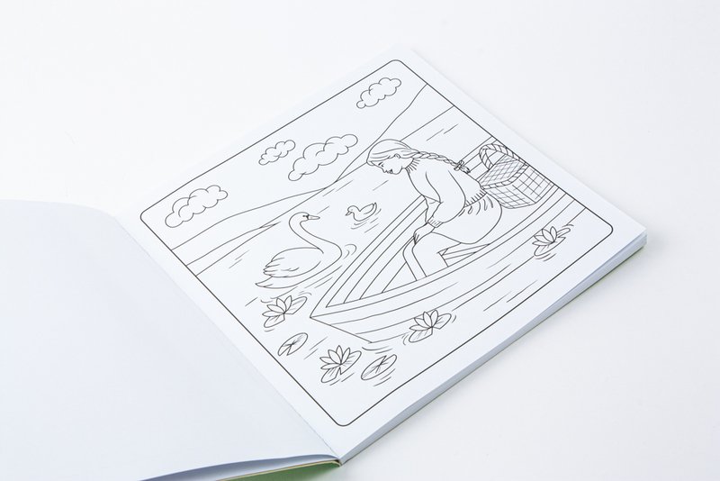 Cute & cosy colouring. Outdoor living 5