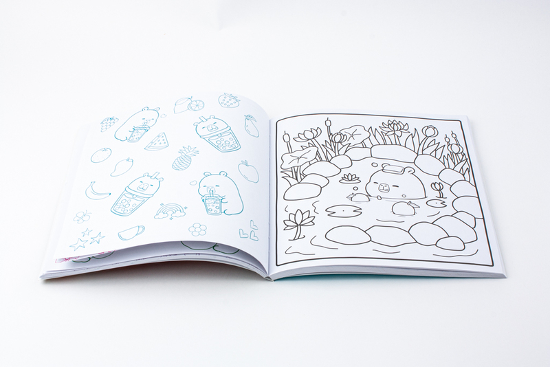 Cosy Colouring Capibara's 5