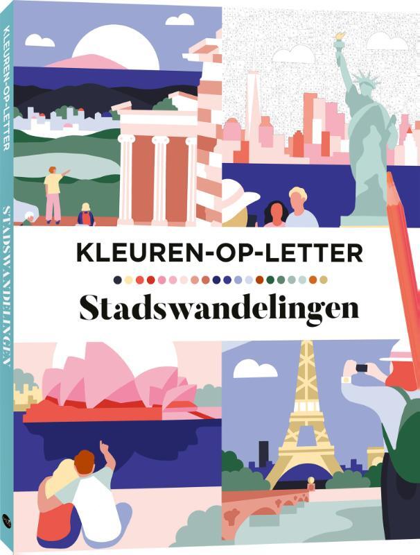 Omslag van boek: StadswandelingenKleuren-op-letter