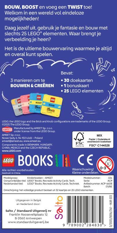 Lego ReCreate Activity Cards: Techniek 2
