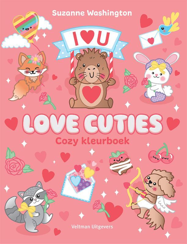 Omslag van boek: Love Cuties - Cozy kleurboek