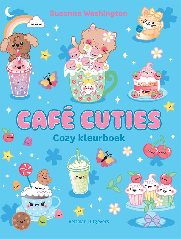 Omslag van boek: Café Cuties - Cozy Kleurboek