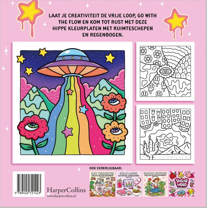Trippy & Groovy – een cool en cozy kleurboek 2