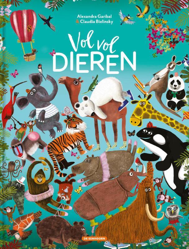Omslag van boek: Vol vol dieren