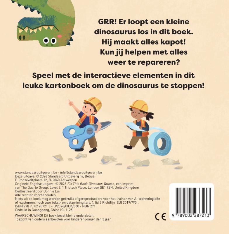 Maak dit boek - Een dino vernielde het 2