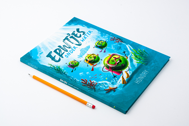 Erwtjes onder water 3