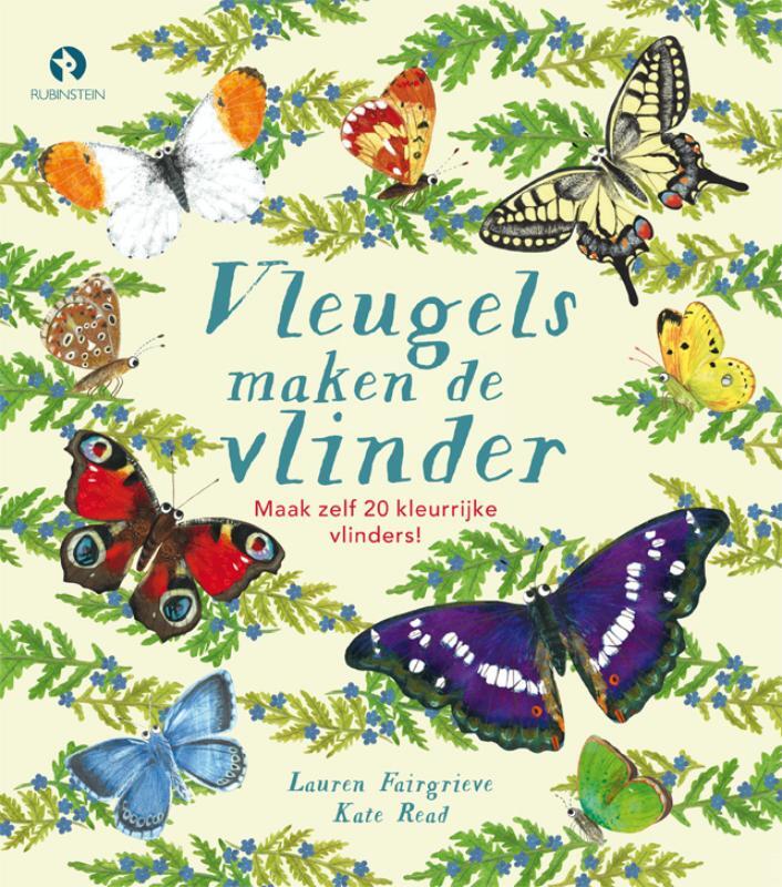 Omslag van boek: Vleugels maken de vlinder