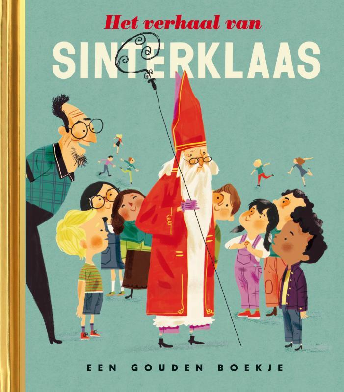 Omslag van boek: Het verhaal van Sinterklaas