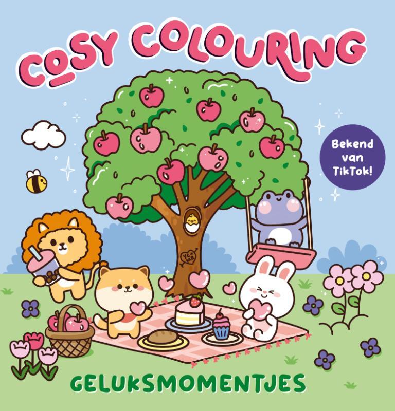 Omslag van boek: Cosy Colouring - Geluksmomentjes