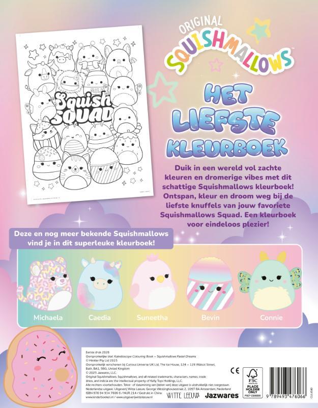 Original Squishmallows kleurboek 2