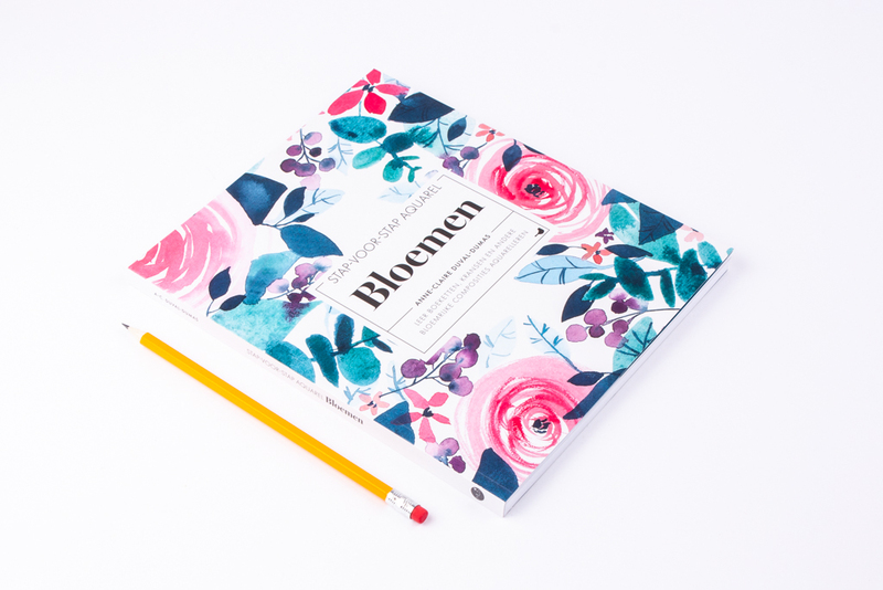 Stap-voor-stap aquarel: Bloemen 2