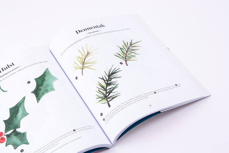 Stap-voor-stap aquarel: Bloemen 5