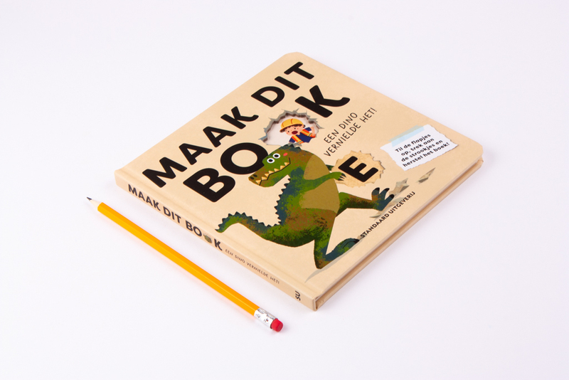 Maak dit boek - Een dino vernielde het 3