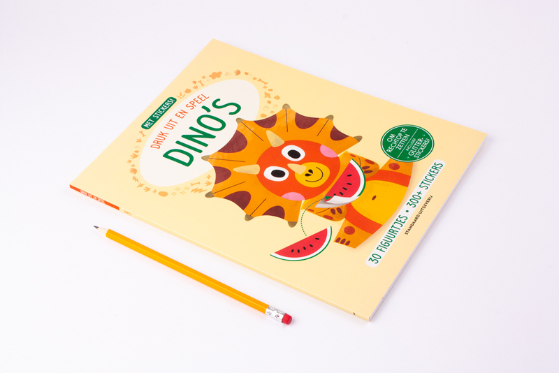 Druk uit en speel: Dino's 3
