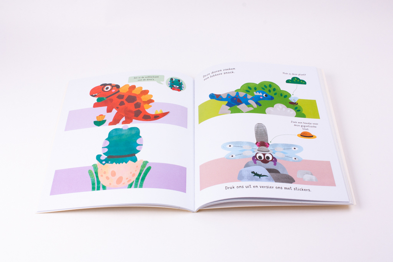 Druk uit en speel: Dino's 5