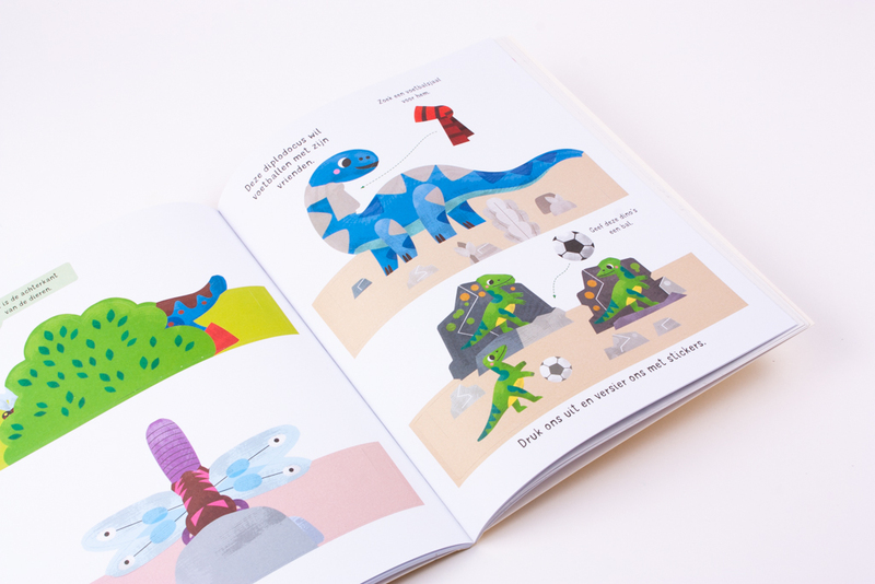 Druk uit en speel: Dino's 6