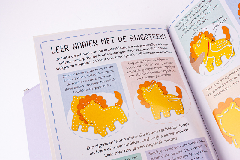 Ik leer naaien: vilten dieren 4
