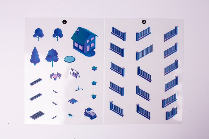 Cosy stickering: Tiny cities 5