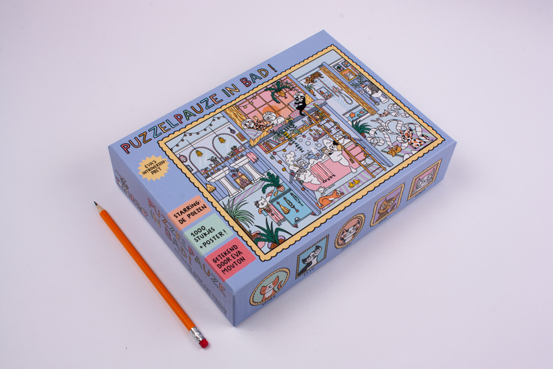 Eva's introvertenpret- Puzzelpauze in bad 3