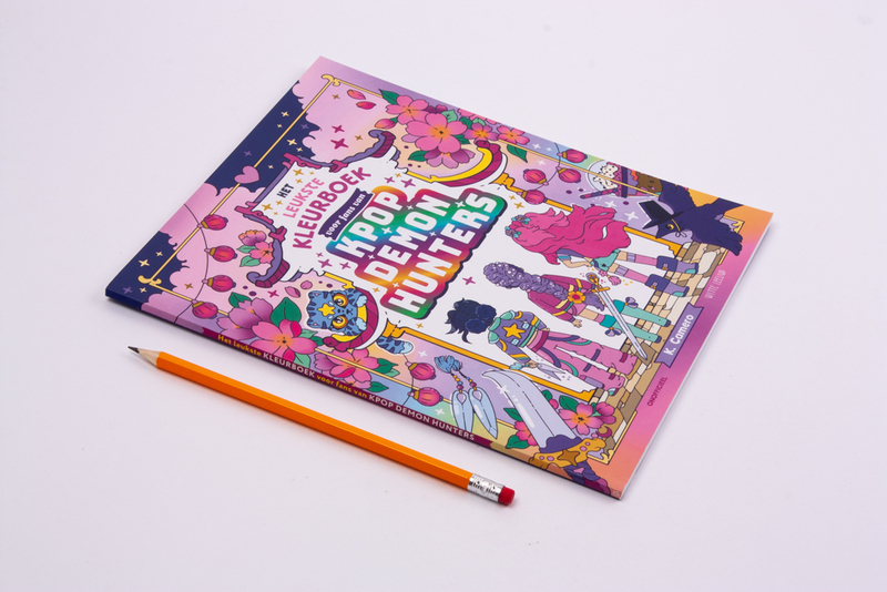 Het leukste kleurboek voor fans van KPop Demon Hunters 3