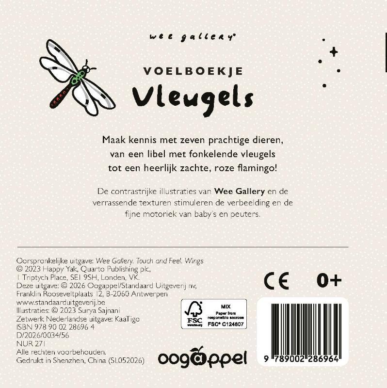 Wee Gallery Voelboekje Vleugels 2