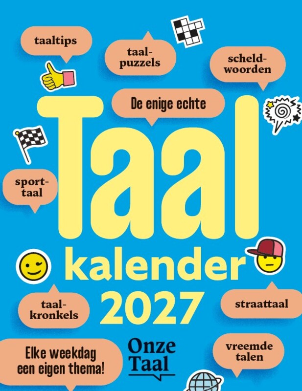 Omslag van boek: Taalkalender 2027