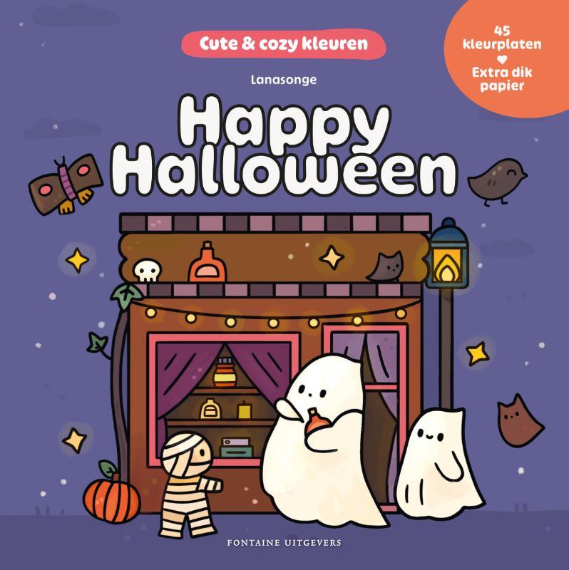 Omslag van boek: Happy Halloween