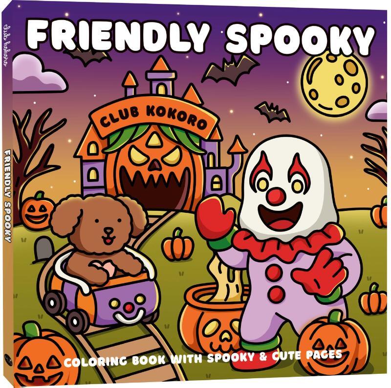 Omslag van boek: Club Kokoro - Friendly Spooky