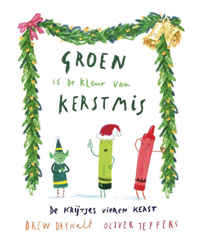 Omslag van boek: Groen is de kleur van Kerstmis