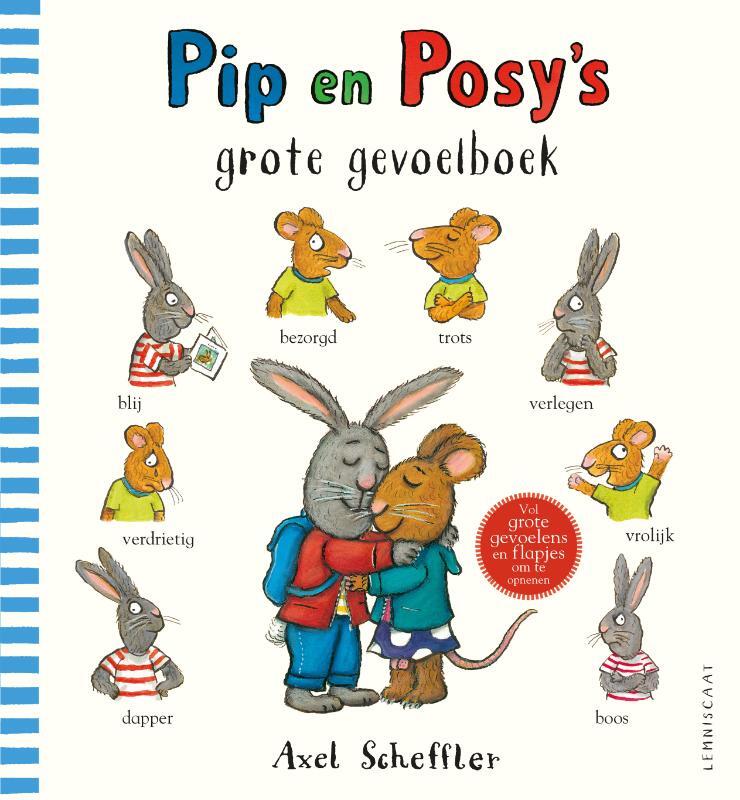 Omslag van boek: Pip en Posy's grote gevoelboek