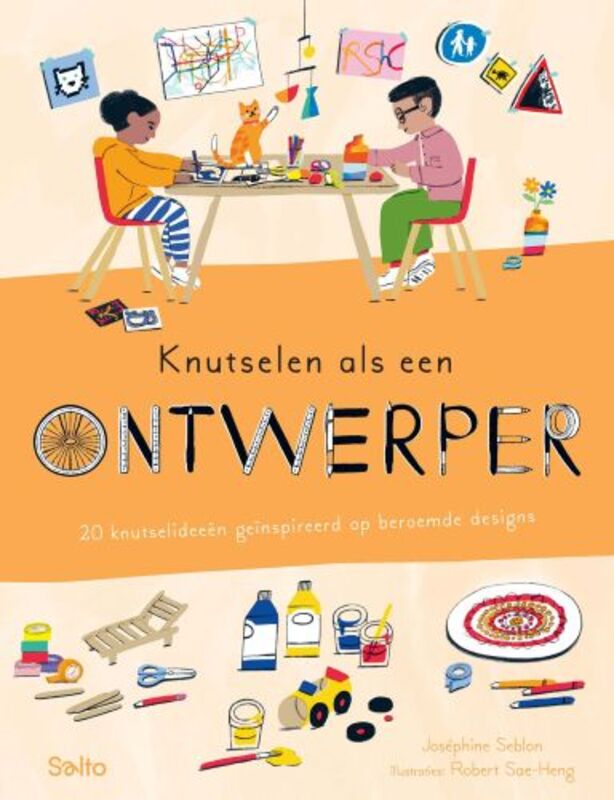 Omslag van boek: Knutselen als een ontwerper