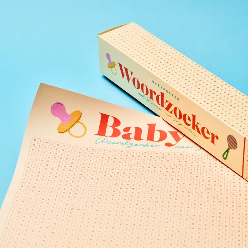 Omslag van boek: Poster - Het baby-ABC