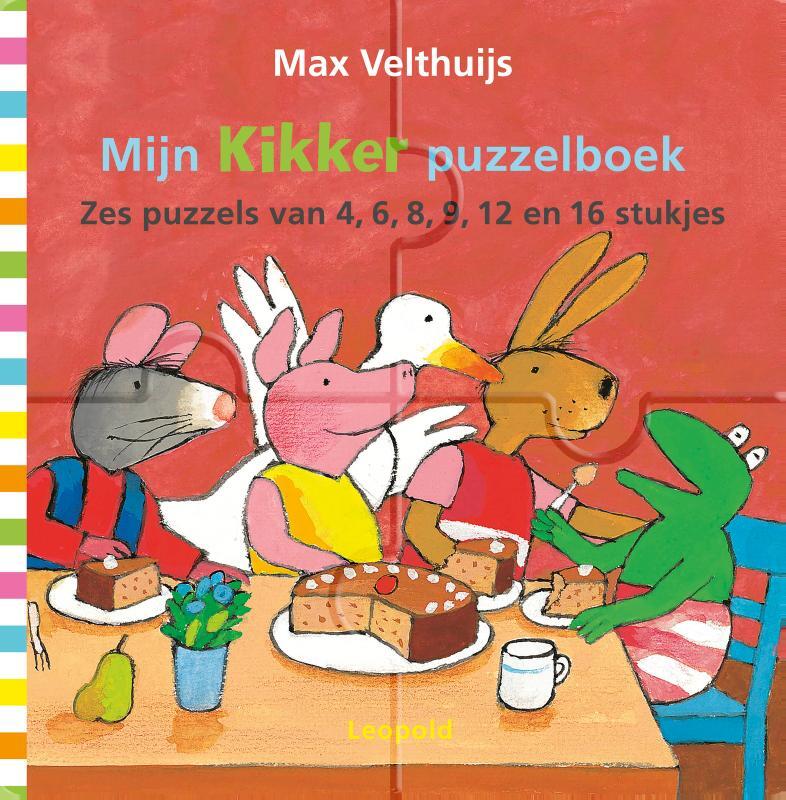Omslag van boek: Mijn Kikker puzzelboek