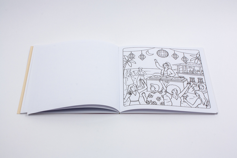 Cute & cosy colouring. Work and play 3