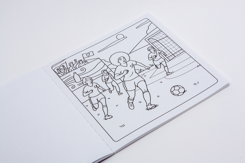 Cute & cosy colouring. Work and play 4