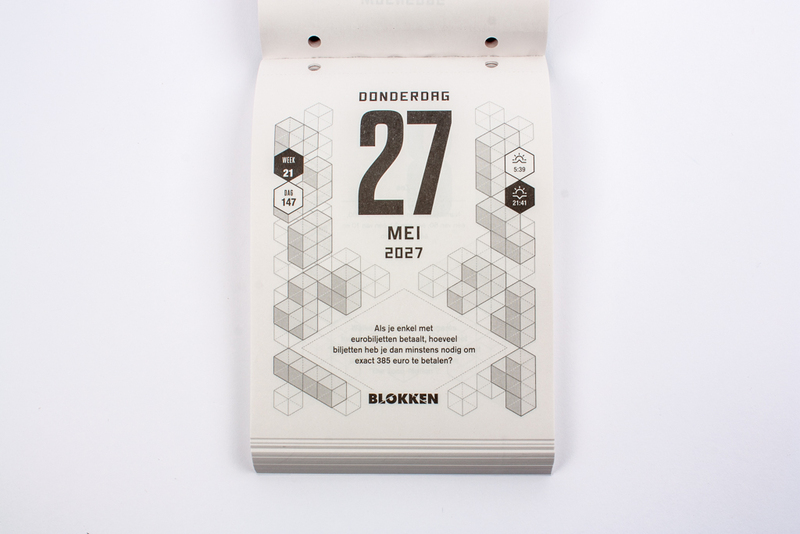 Blokken Scheurkalender 2027 3