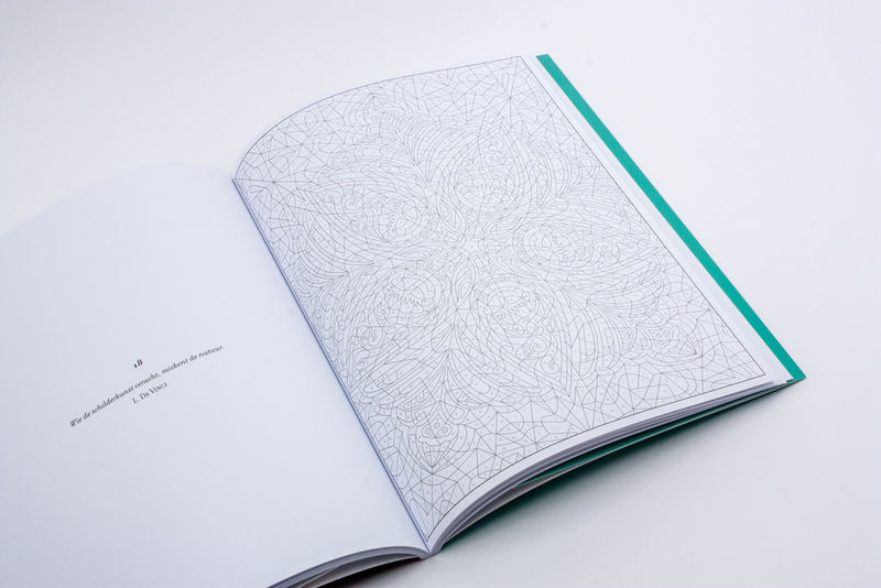 verborgen mandala'sKleuren op letter 5