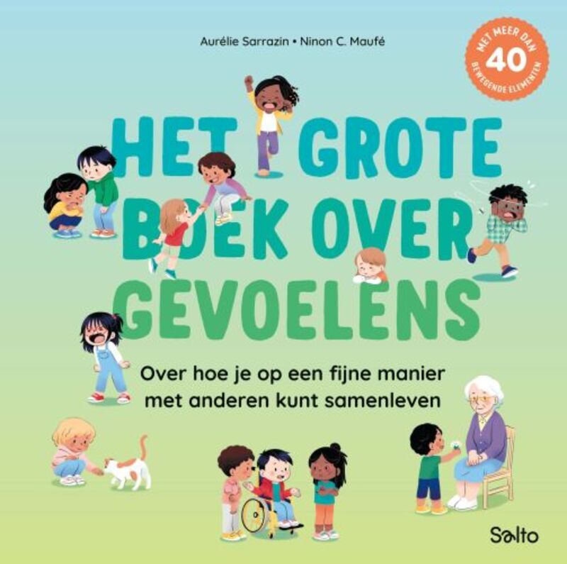 Omslag van boek: Het grote boek over gevoelens