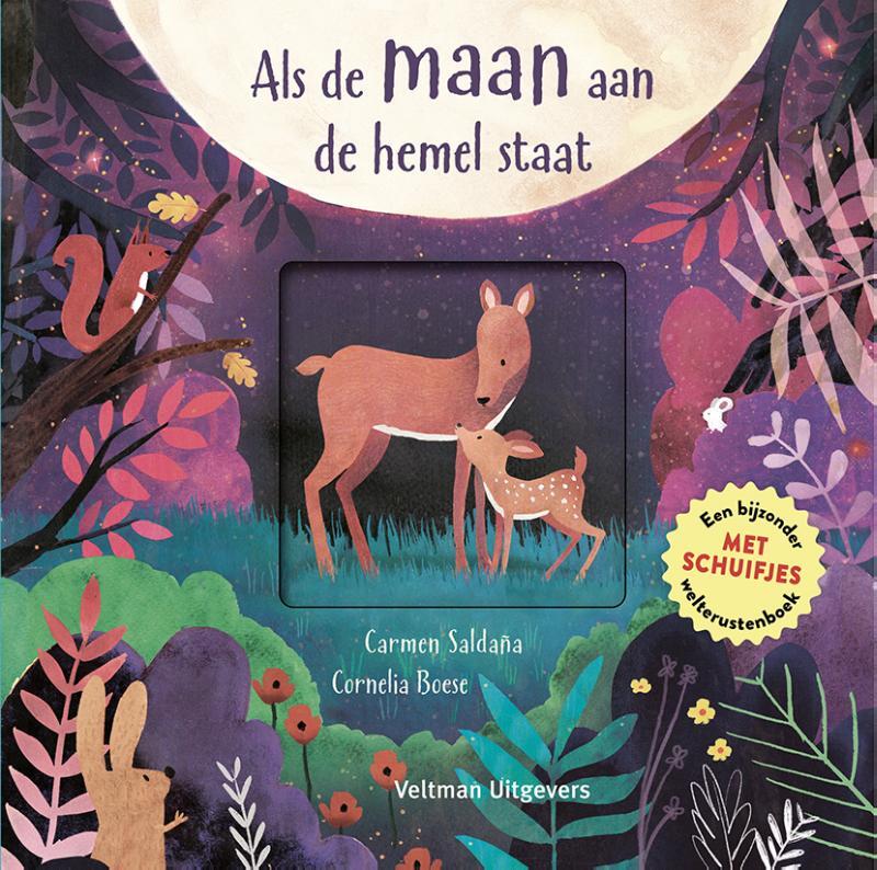 Omslag van boek: Als de maan aan de hemel staat