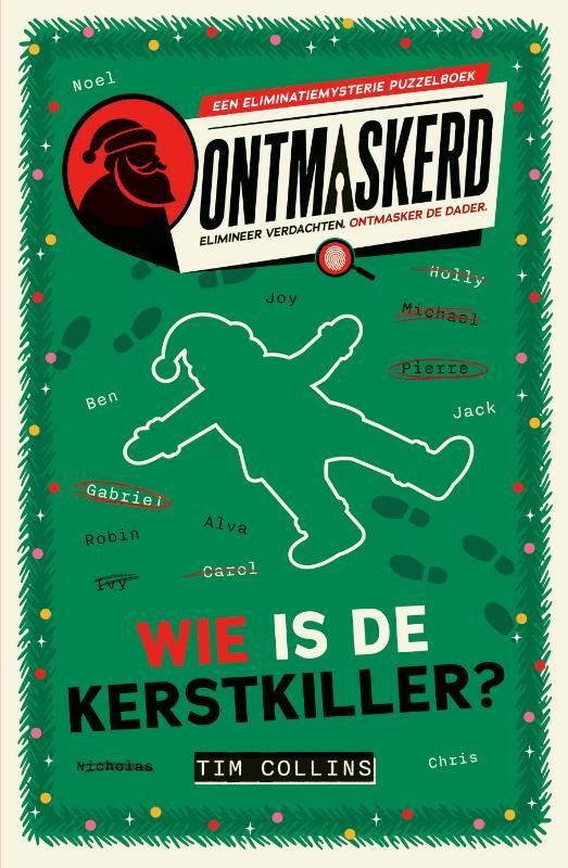 Omslag van boek: Wie is de Kerstkiller?