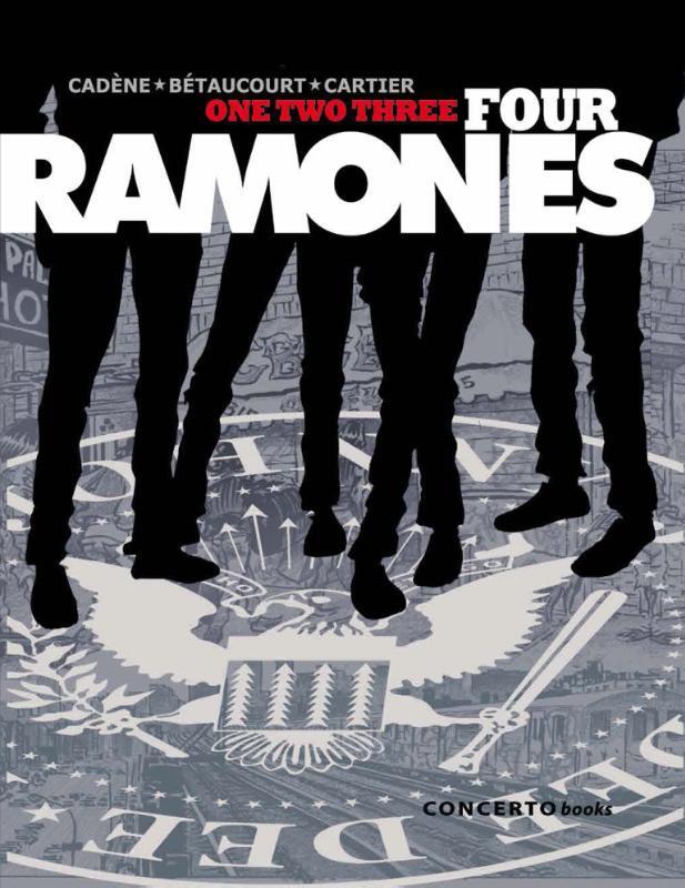 Omslag van boek: One two three Four Ramones