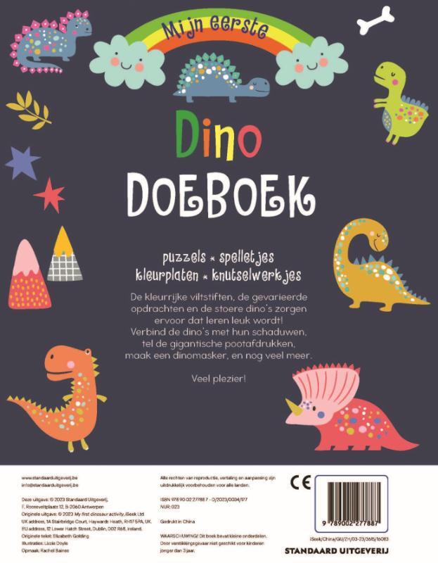 Mijn eerste dino doeboek met stiften 2