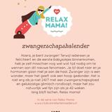 Relax mama zwangerschapskalender 2