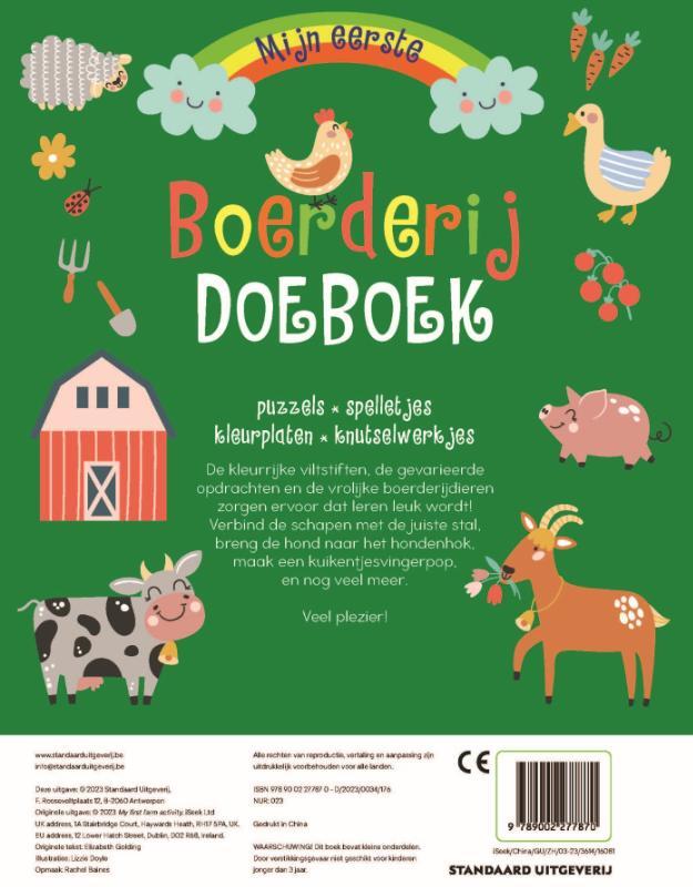 Mijn eerste boerderij doeboek met stiften 2