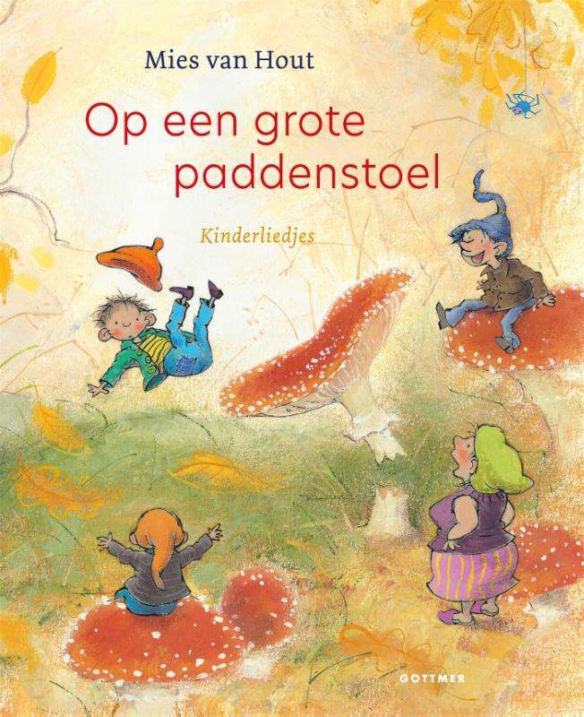 Omslag van boek: Op een grote paddenstoel