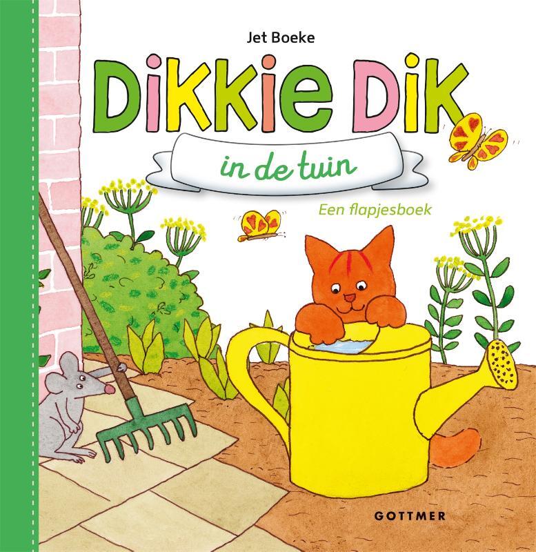 Omslag van boek: Dikkie Dik in de tuin