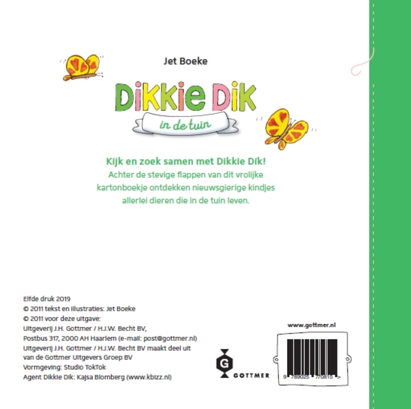 Dikkie Dik in de tuin 2