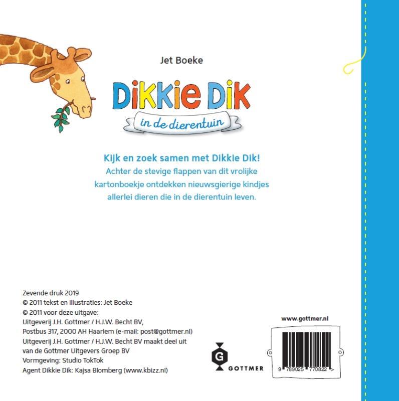 Dikkie Dik in de dierentuin 2