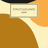 Structuurjunkie notitieboek (oker) 1