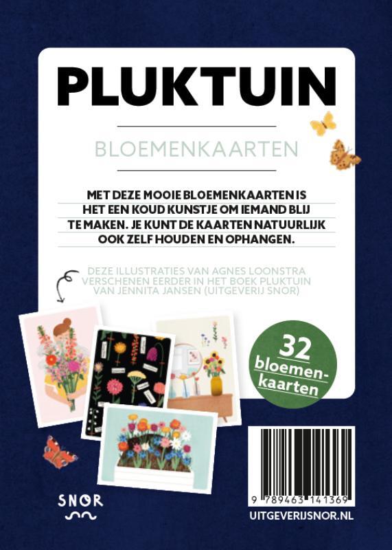 Pluktuin, 32 bloemenkaarten 2